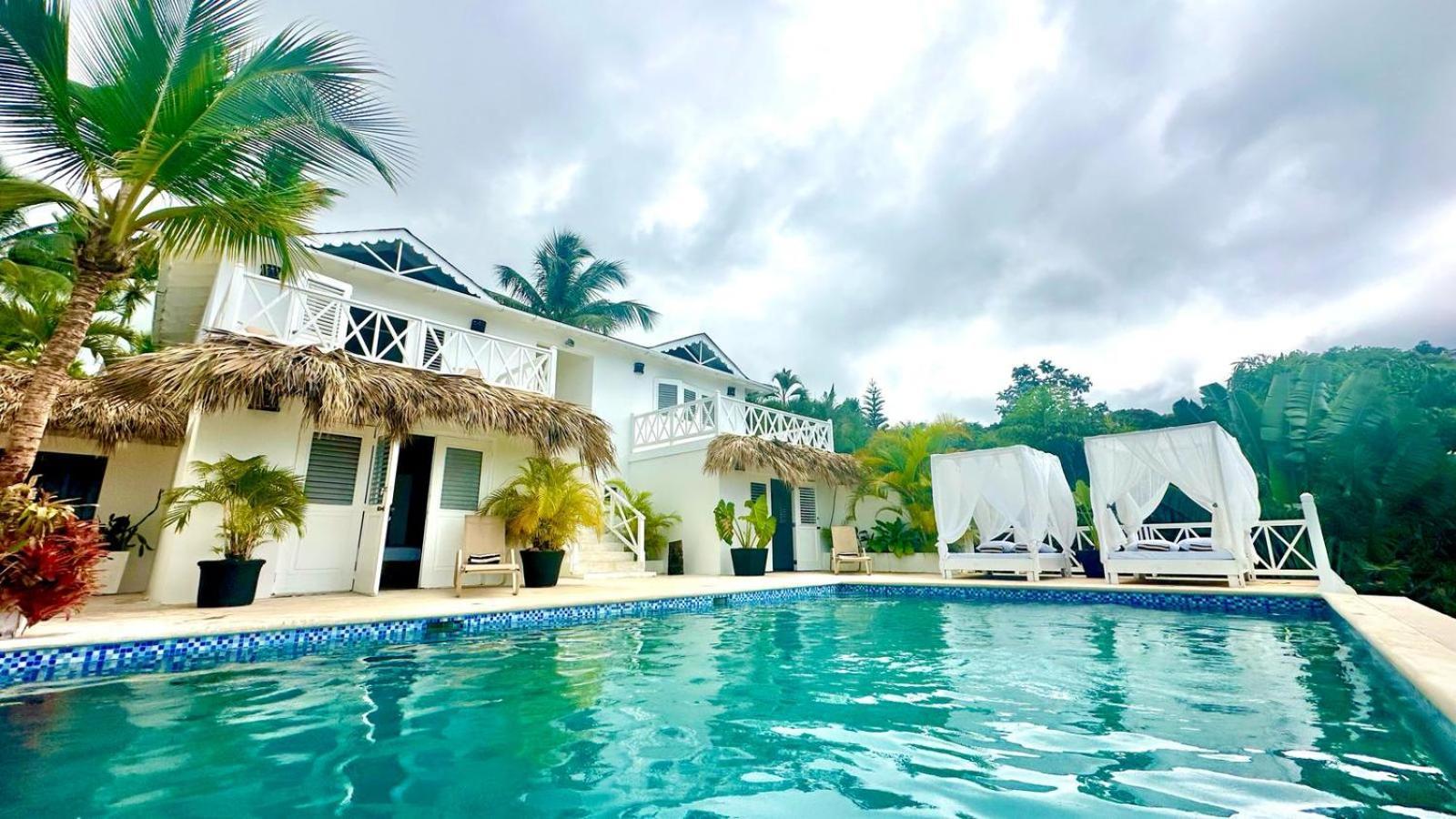 Villa Blanca Chambre D'Hotes Vue Sur Mer Las Terrenas Extérieur photo
